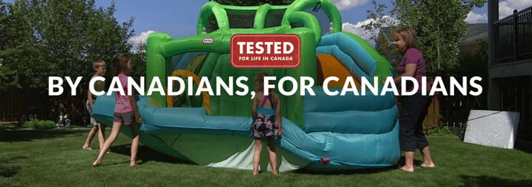 To show that its products are best suited for target consumers, Canadian Tire launched the “Tested for Life in Canada” campaign.