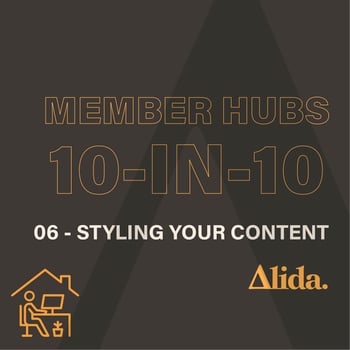 Member Hubs: Styling Your Member Hub Posts